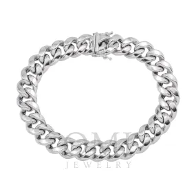 10K GOLD HOLLOW 11.34MM CUBAN LINK BRACELET