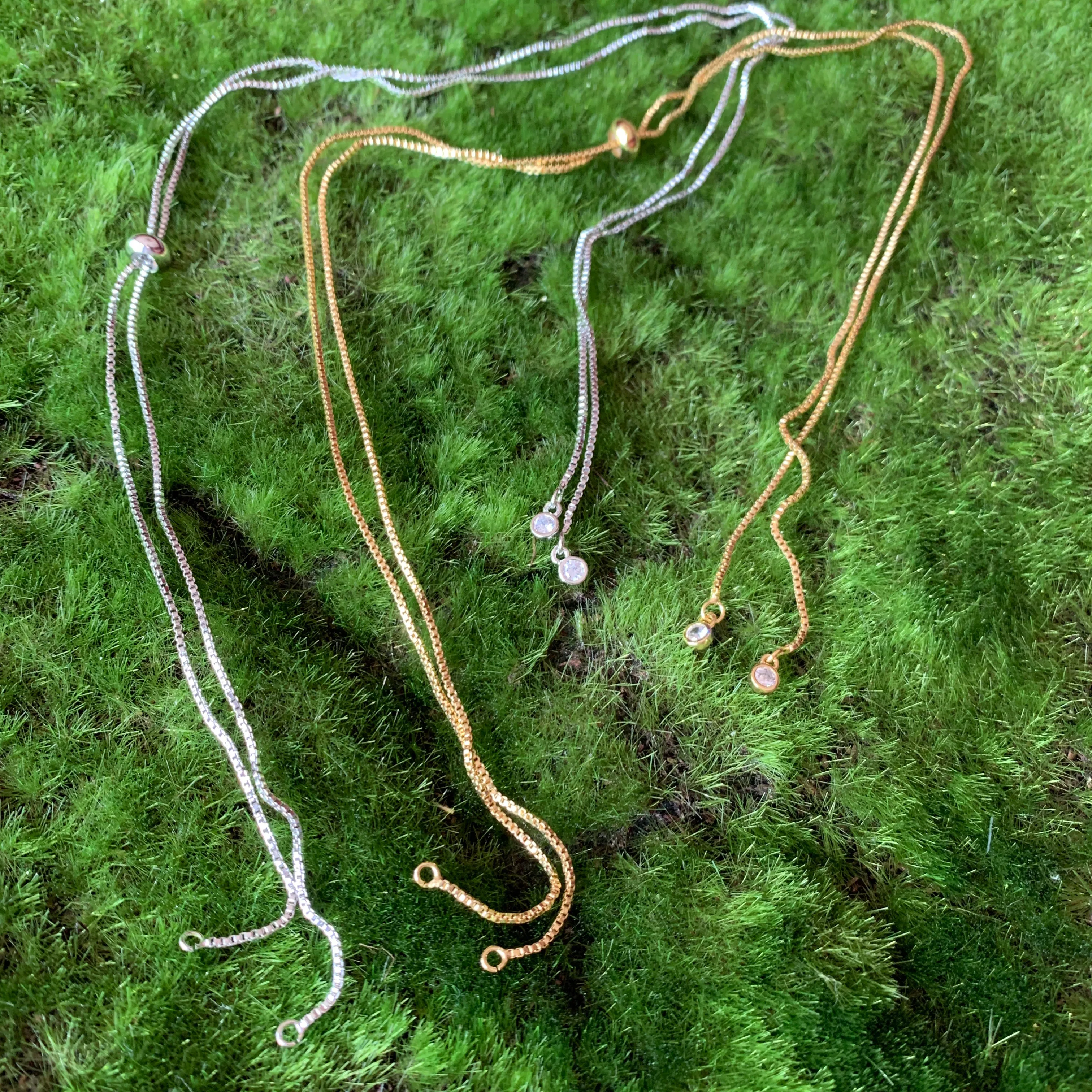 Adjustable Necklace and Bracelet Chains