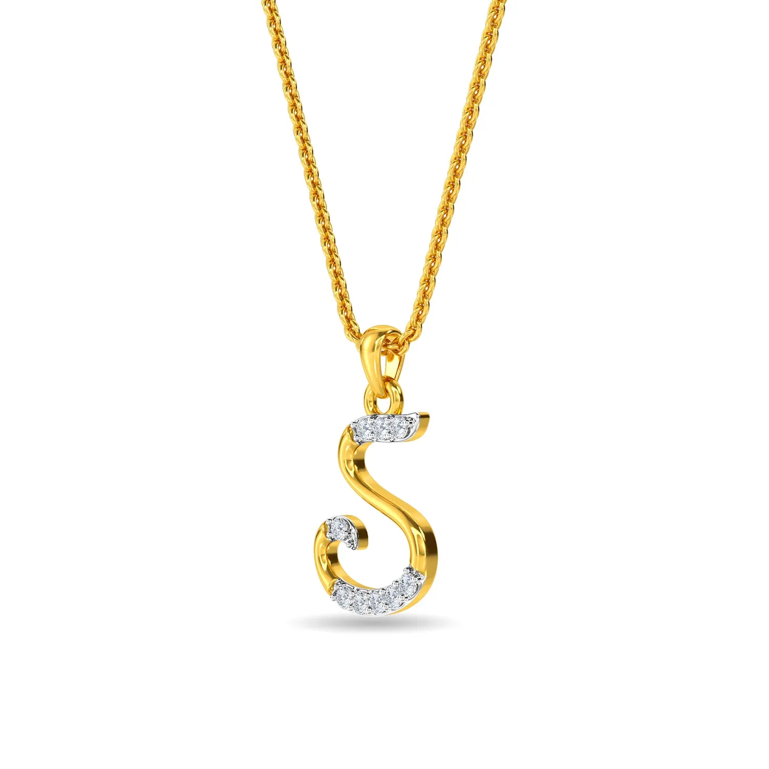 Alphabet S Pendant