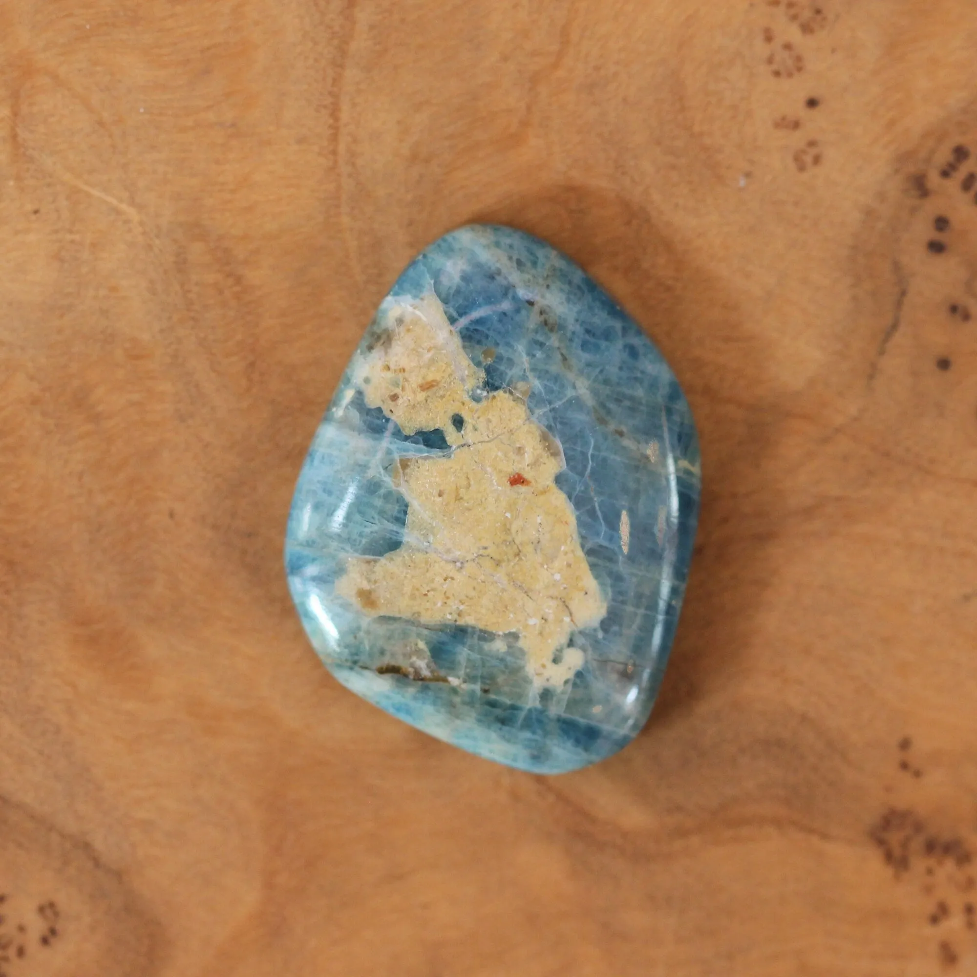 Apatite Pendant - .925 Sterling Silver - Apatite Necklace