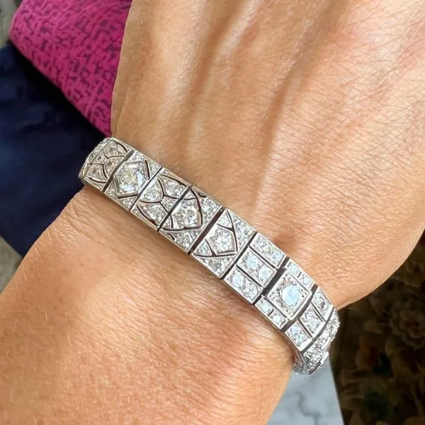 Art Deco Diamond Bracelet