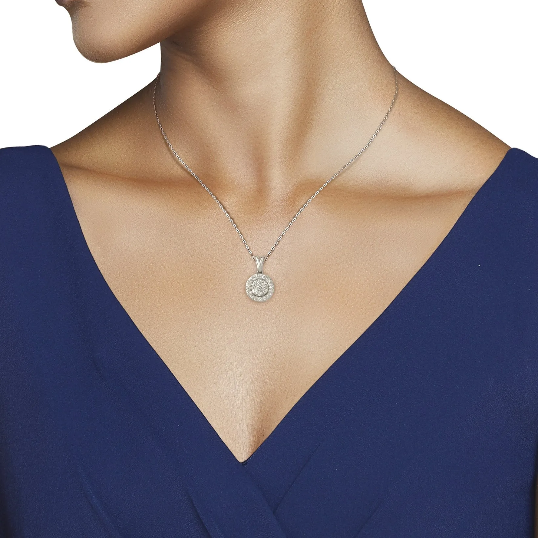 Aura Diamond Pendant