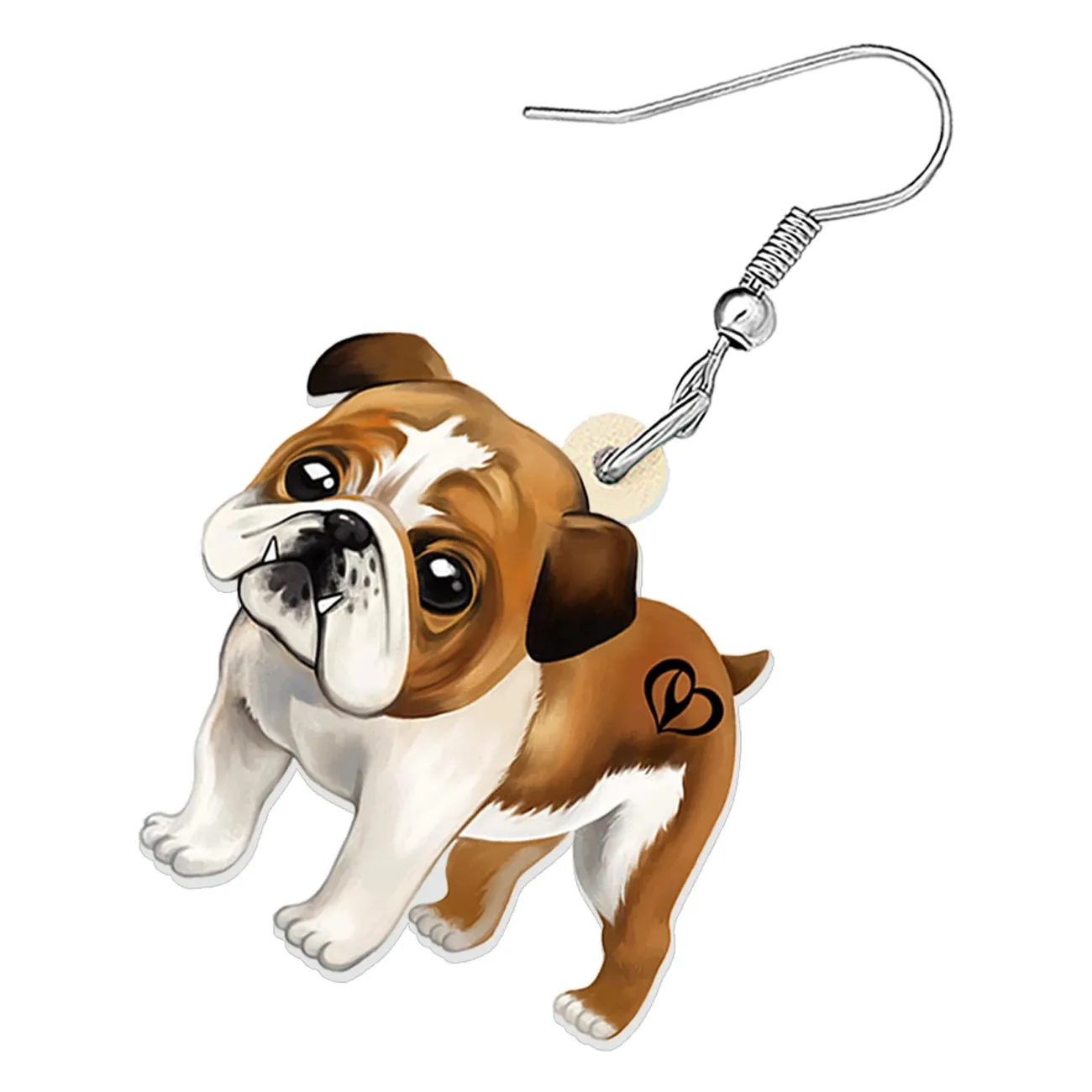 Bulldog Earrings For Women / Drop Earrings For Dog Lovers