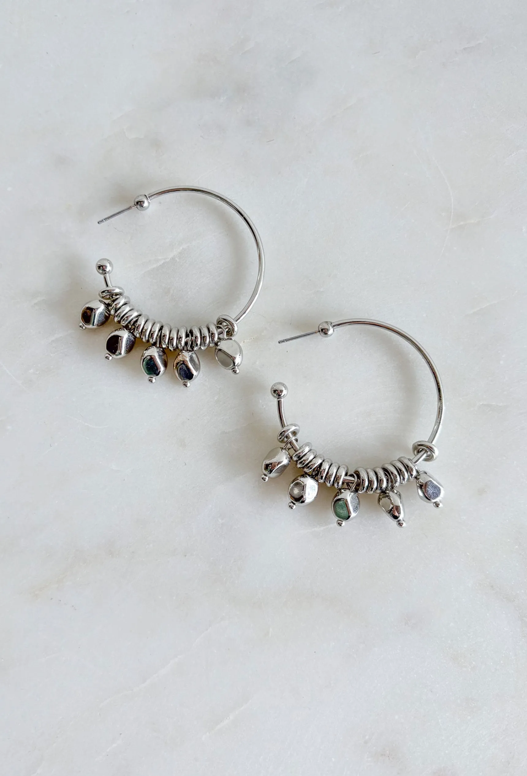 City Escape Earrings in Silver