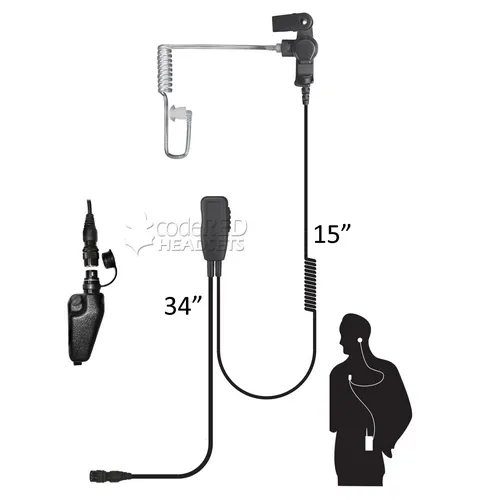 Code Red Headsets Sherlock QD Lapel Microphone