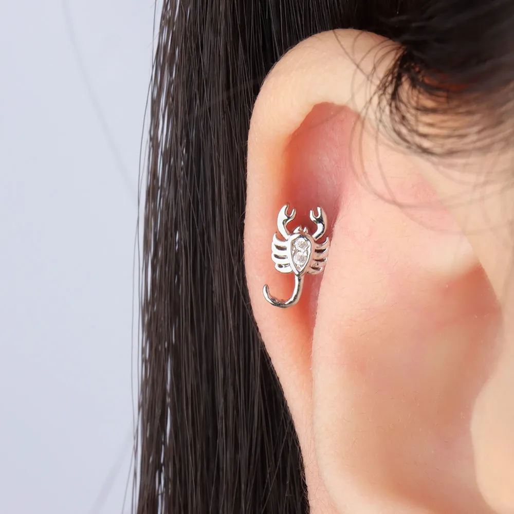 Cute Scorpion Stud