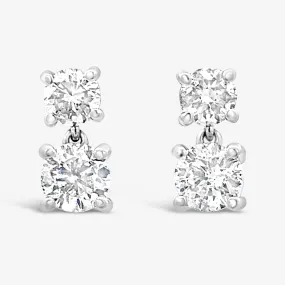 Diamond Drop Earrings