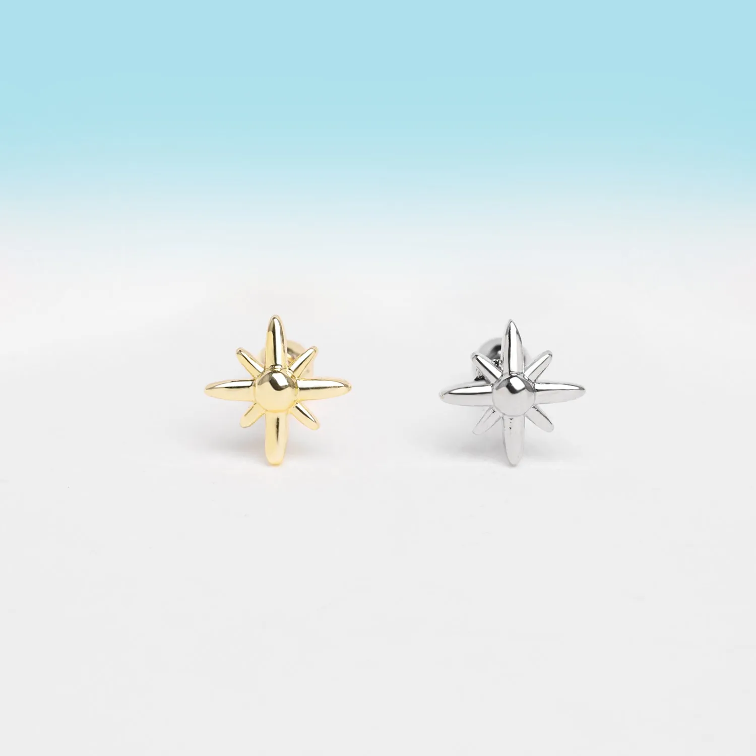 Eight-pointed Star Stud