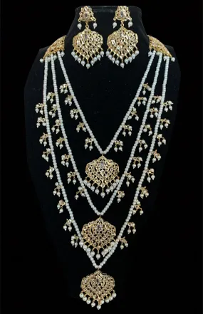 Ekta three layer necklace ( SHIPS IN 4 WEEKS )