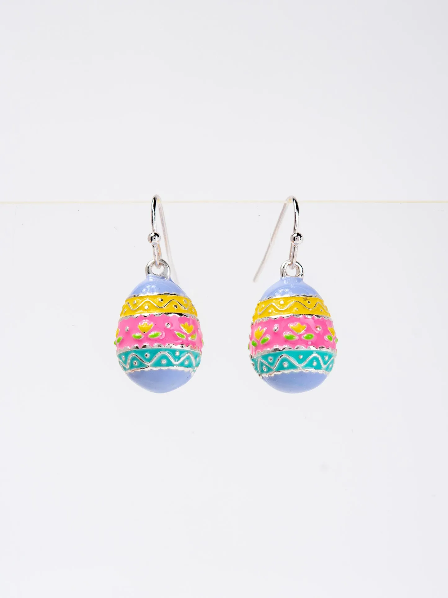 Ella Multicolor Easter Eggs Drop Earrings