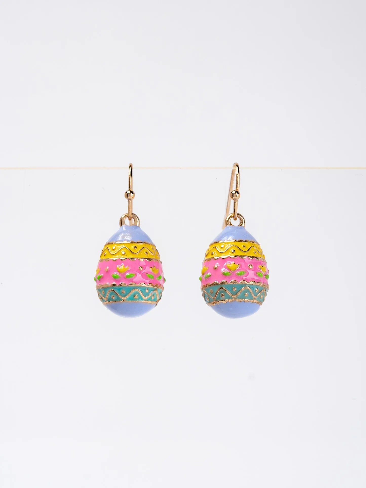 Ella Multicolor Easter Eggs Drop Earrings