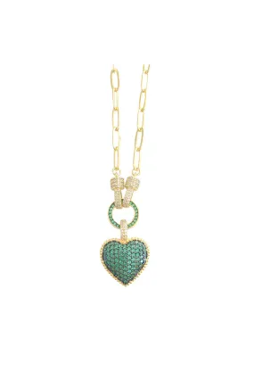 Emmie Necklace-Green