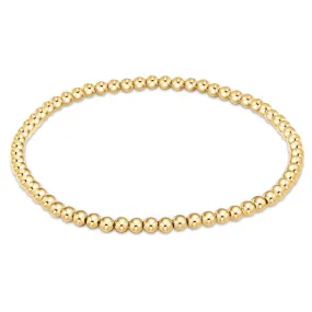 ENewton Extends 3mm Gold Classic Bracelet