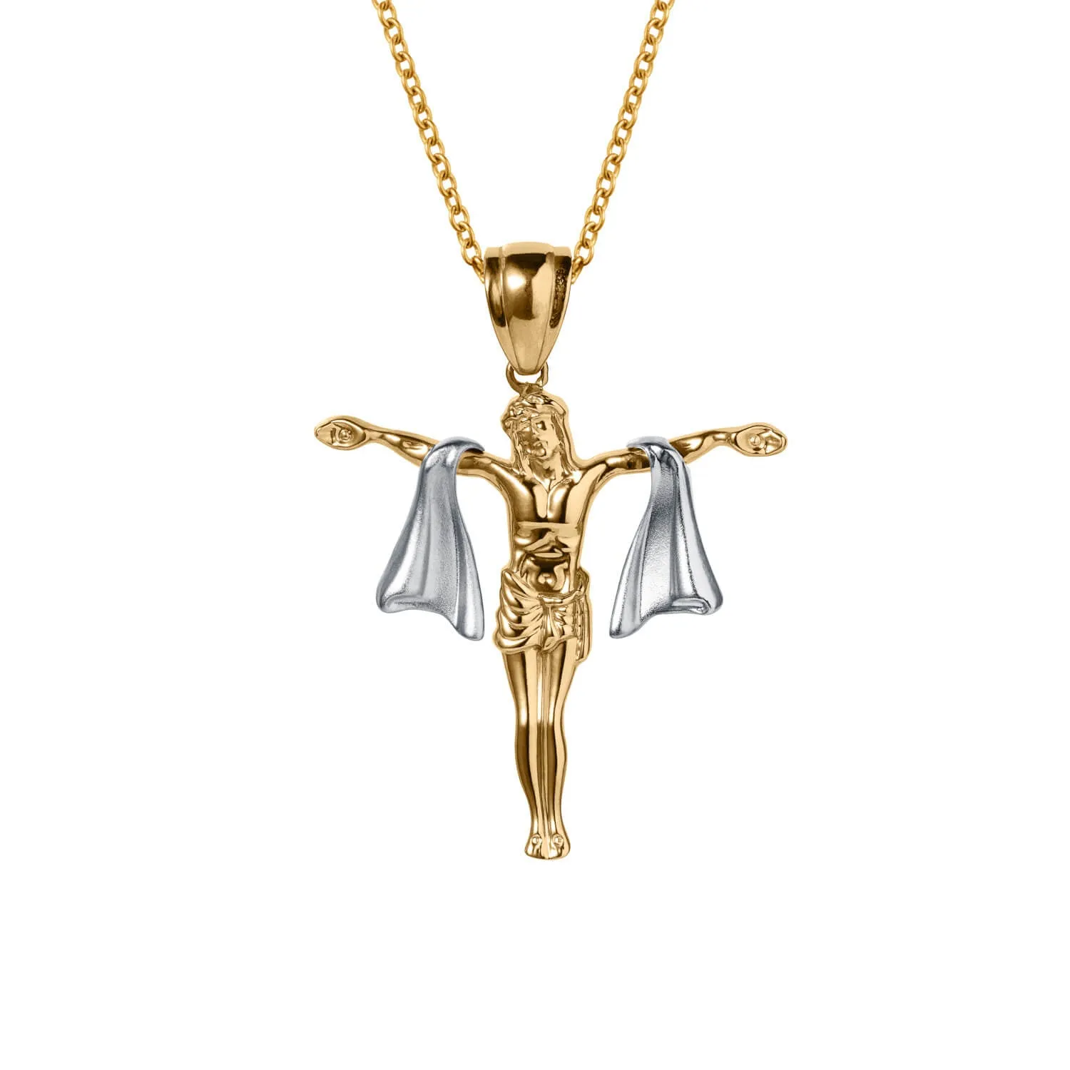 Enrobed Crucifix Pendant