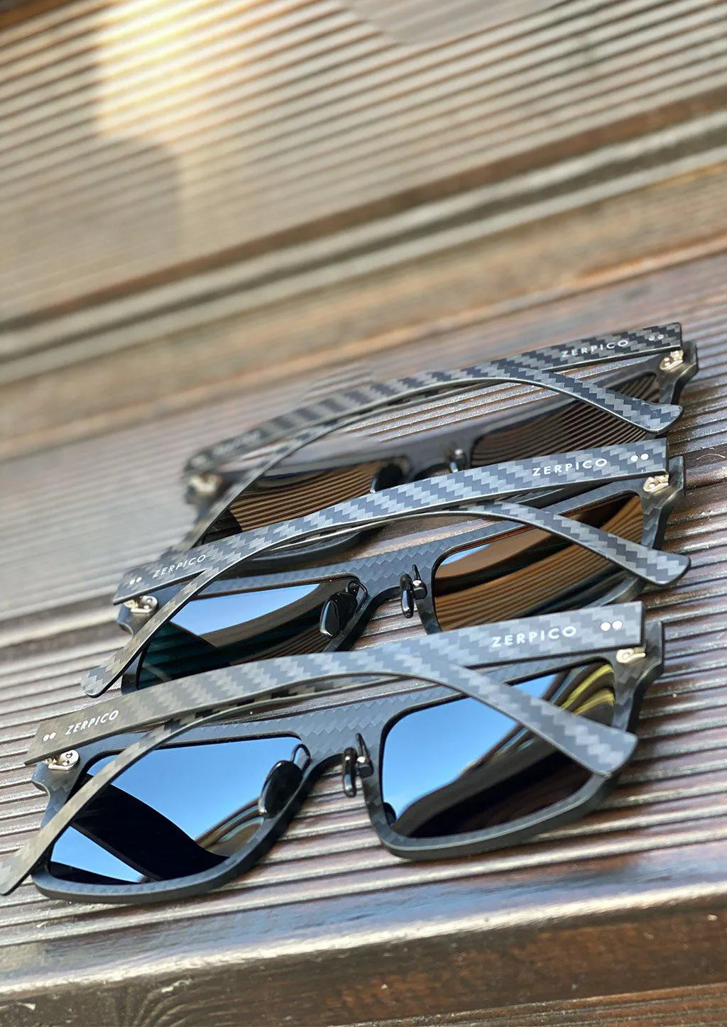 Fibrous V4 Square Carbon Fiber Sunglasses