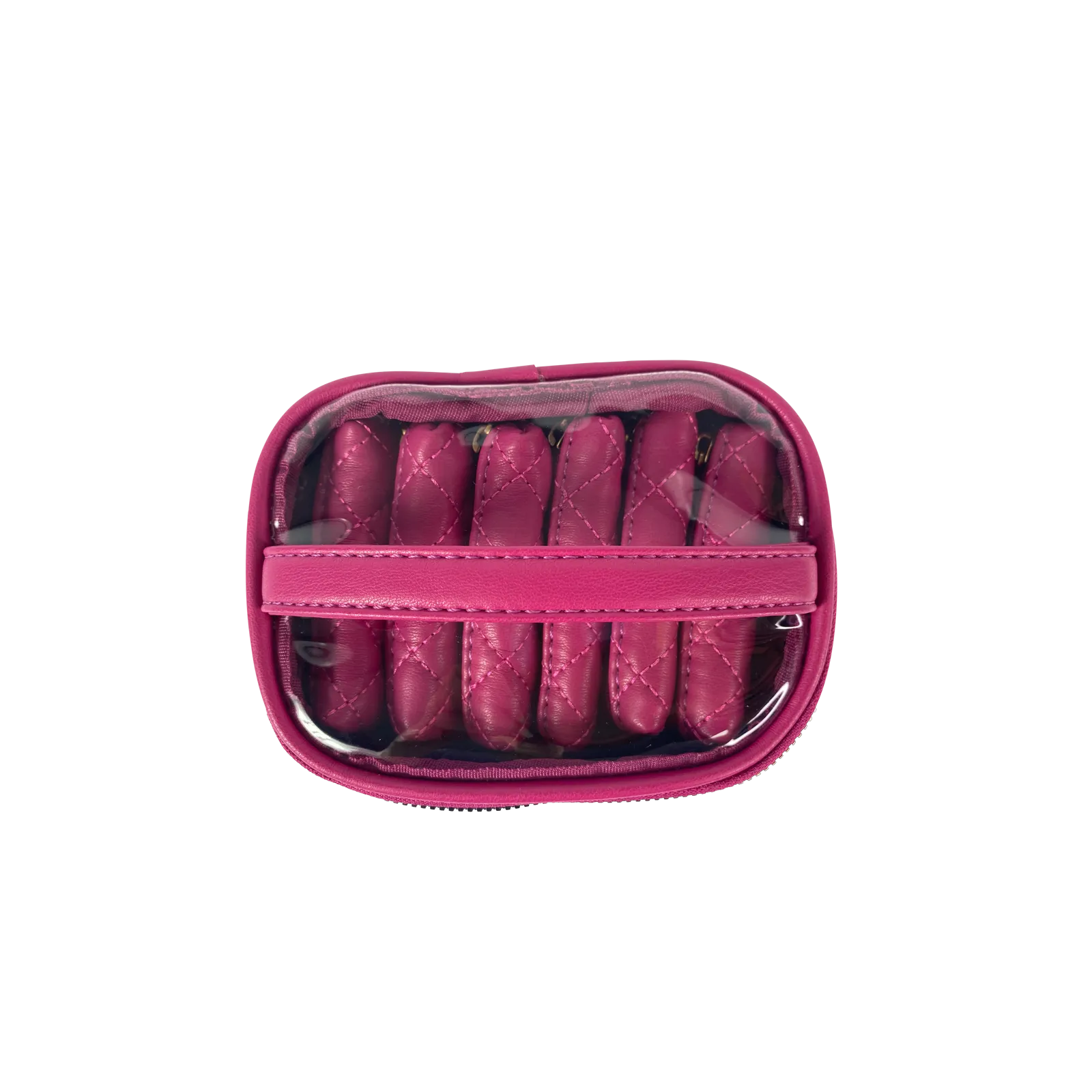 Getaway Jewelry Case - Magenta Quilted