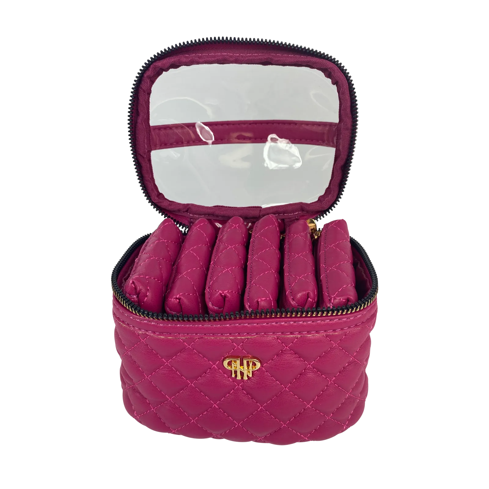 Getaway Jewelry Case - Magenta Quilted