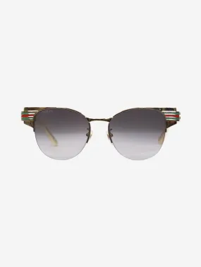 Gold Stripe detail sunglasses