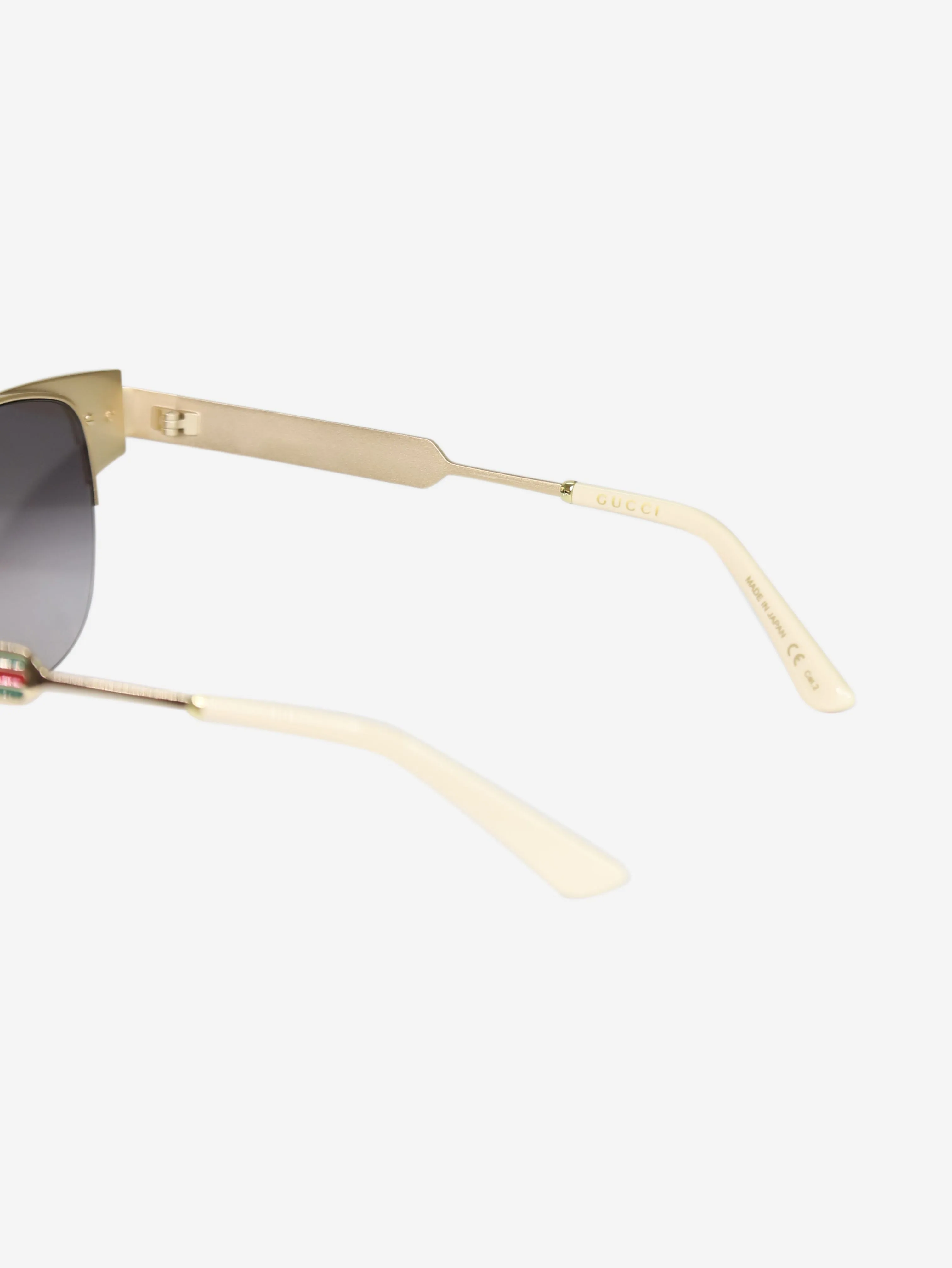 Gold Stripe detail sunglasses