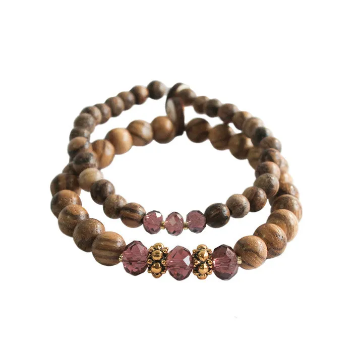 Goodwood Mauve 2 Pack Bracelet