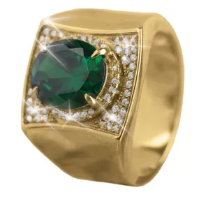 Green Magnate Ring