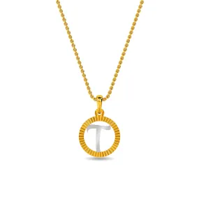 Initial T Pendant