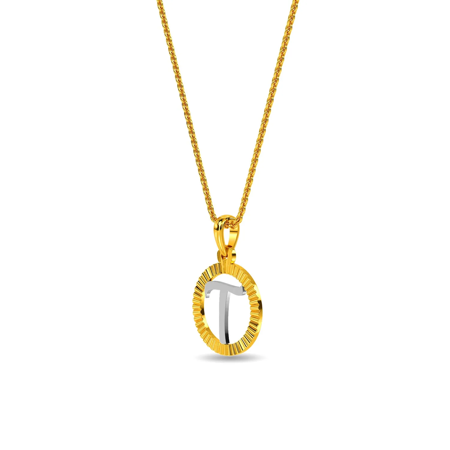 Initial T Pendant