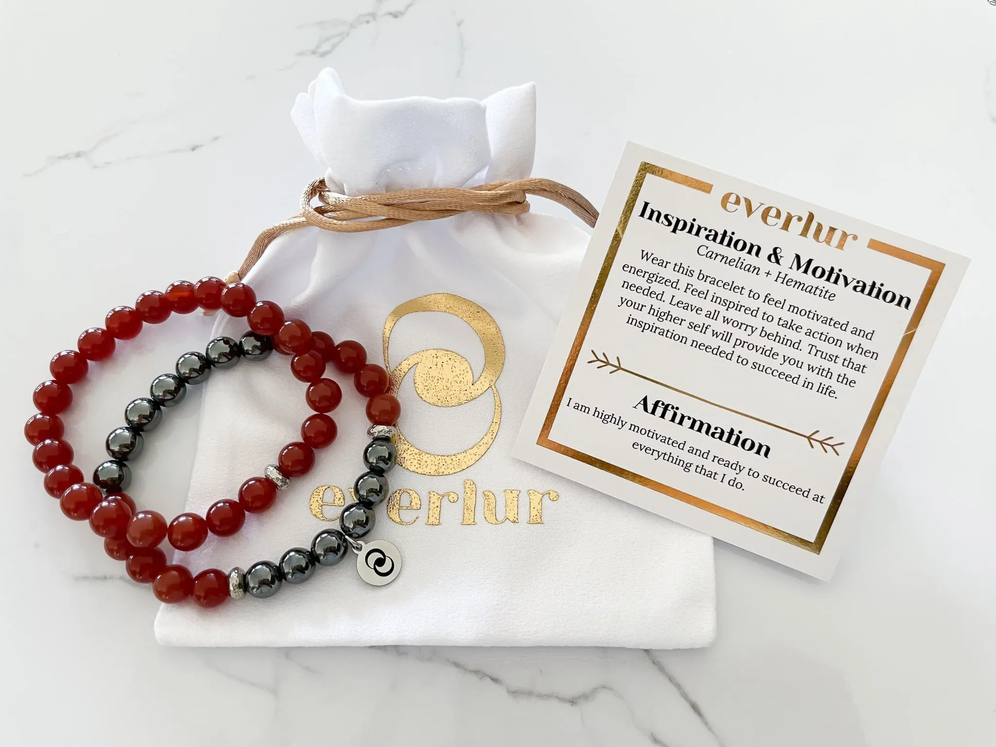 Inspiration & Motivation Crystal Bracelet