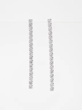 Karissa Zircon Stone Drop Earrings