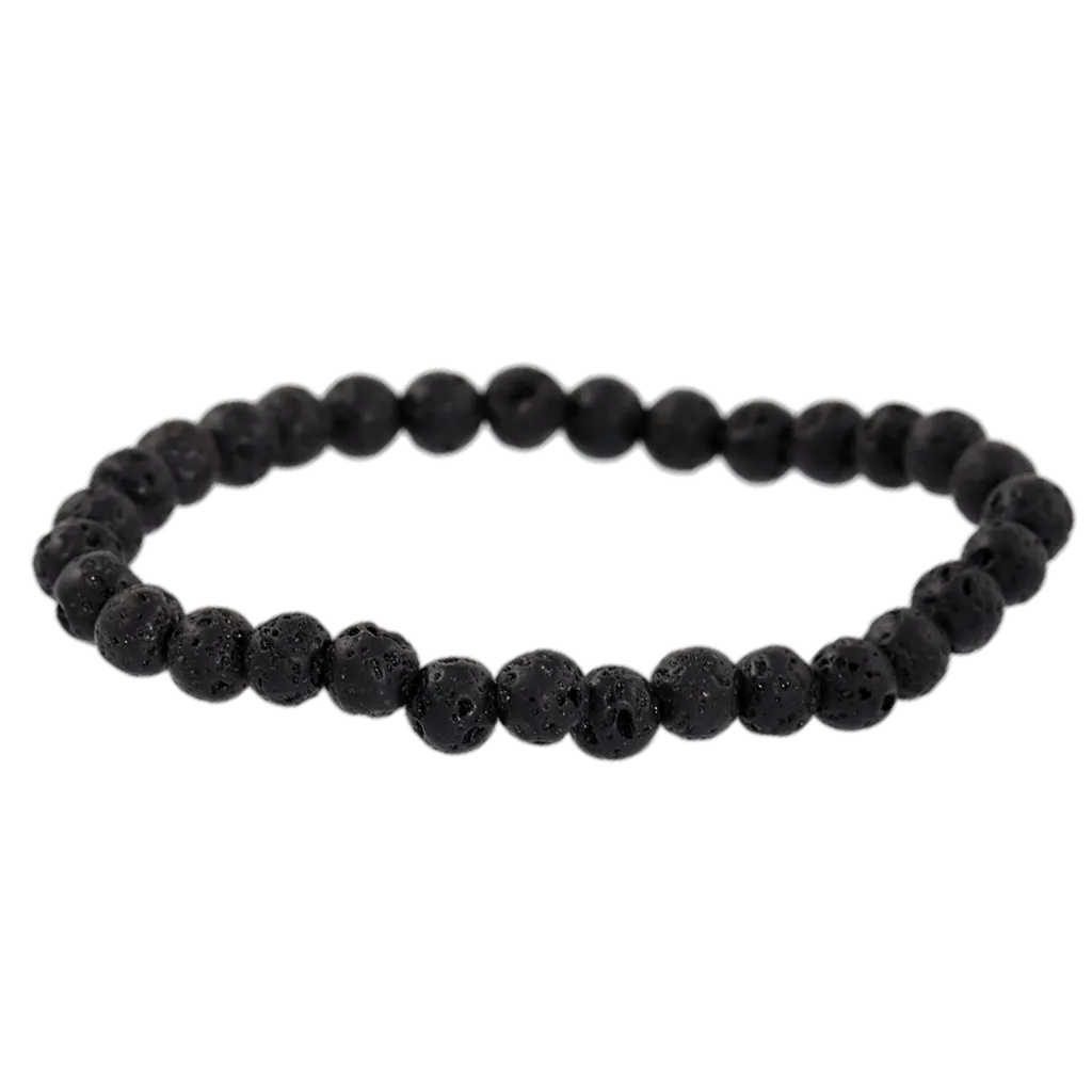 Lava Stone Gemstone Bracelet