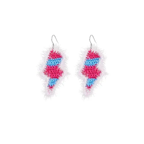 LB Hand Crochet Lightning Earrings LOJL103