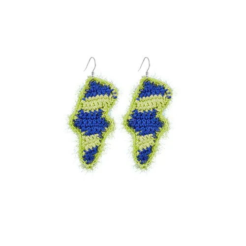 LB Hand Crochet Lightning Earrings LOJL103