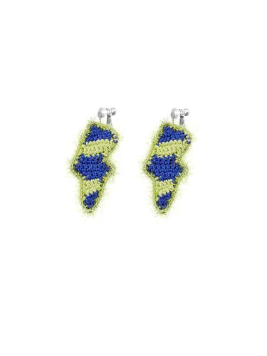 LB Hand Crochet Lightning Earrings LOJL103