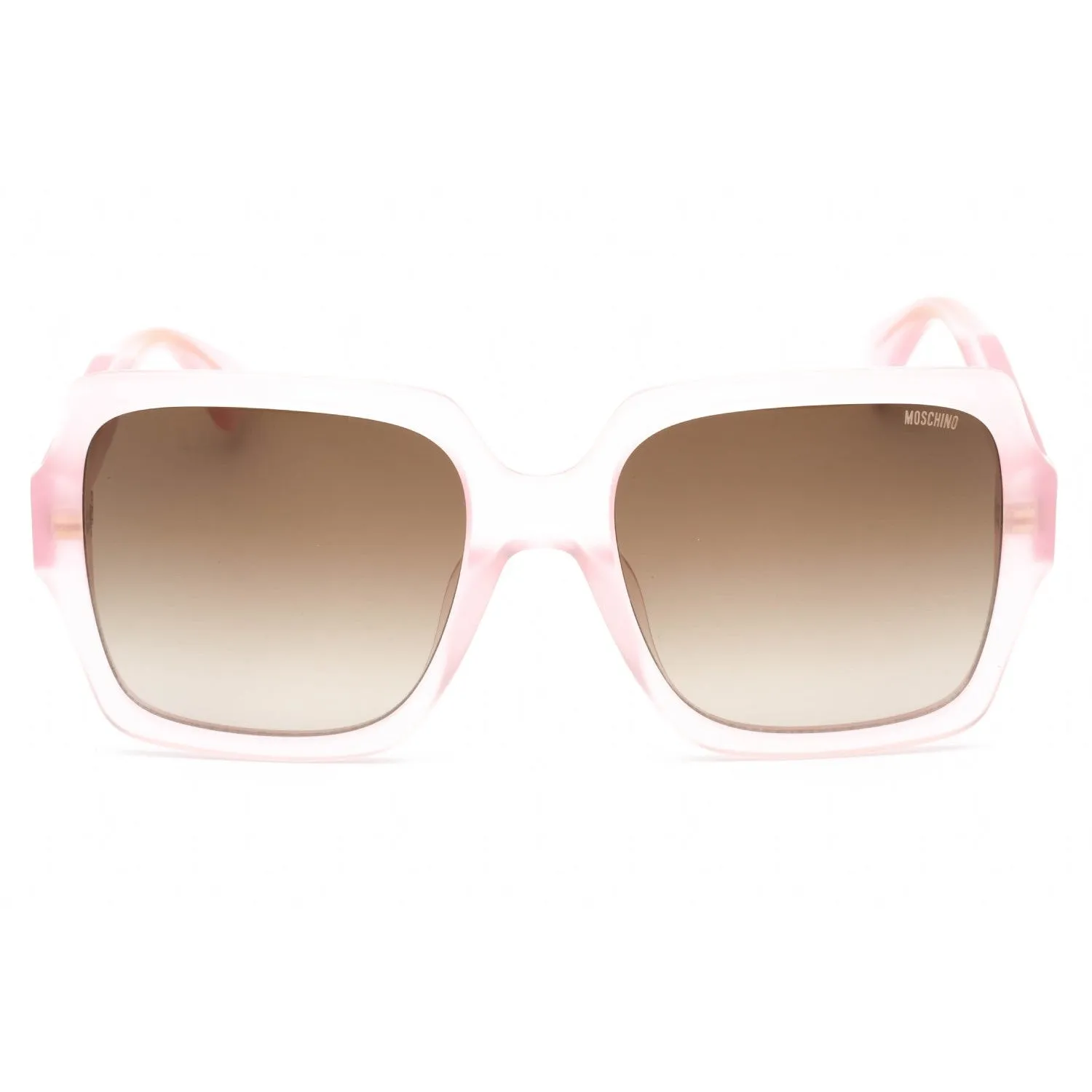 Moschino MOS127/S Sunglasses Pink / Brown Gradient Women's