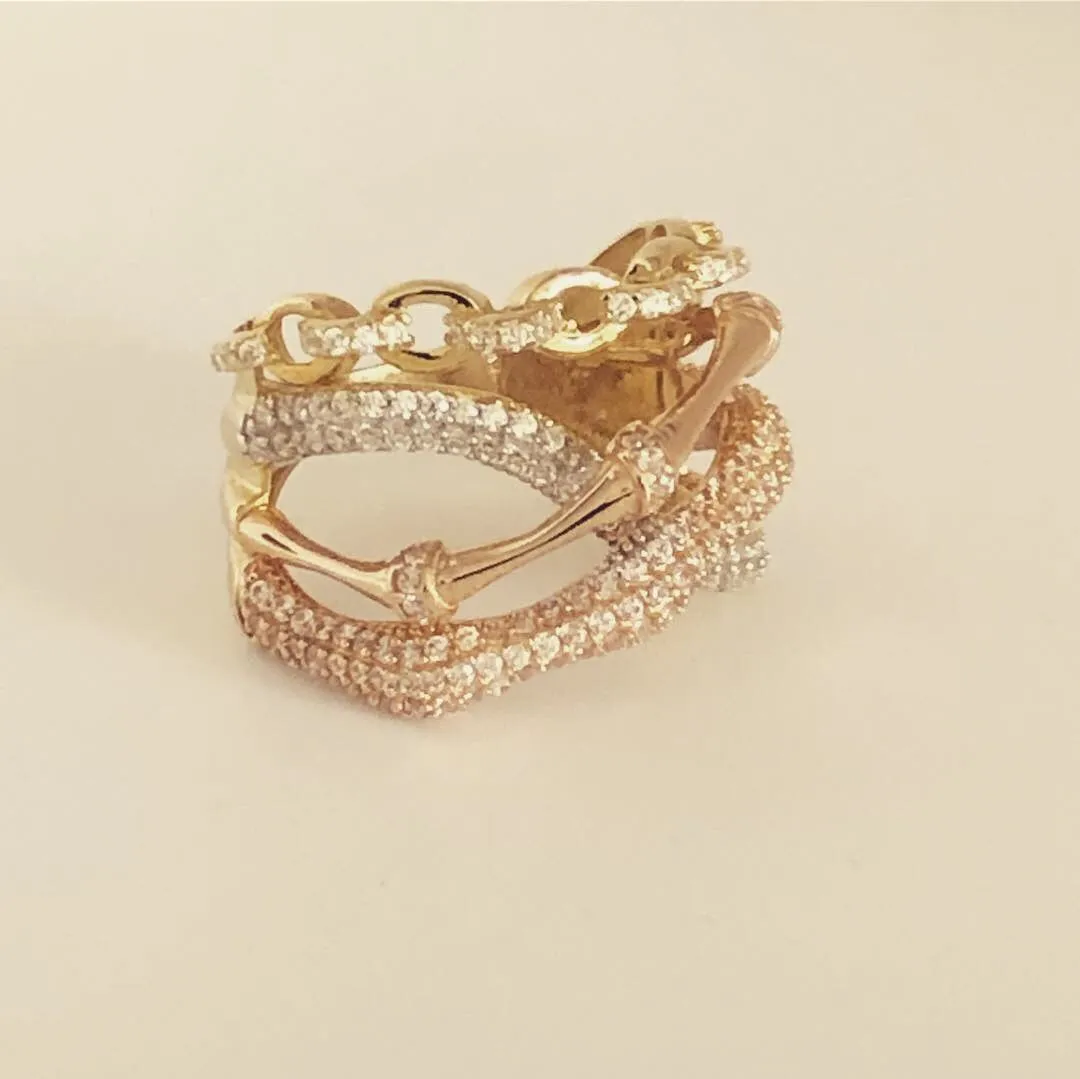 Nicole women’s gold ring