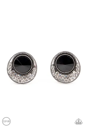 Off The RICHER-Scale - Black Earring