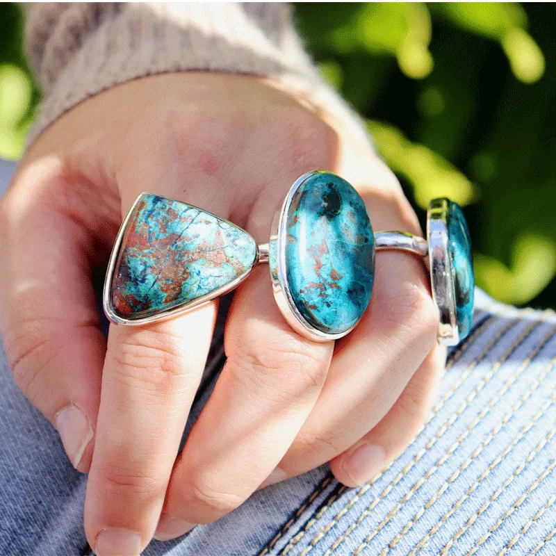 Percy Shattuckite Boho Style Ring