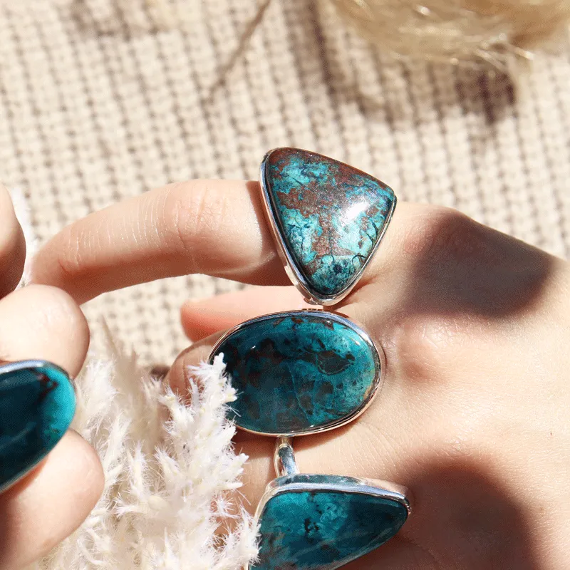 Percy Shattuckite Boho Style Ring