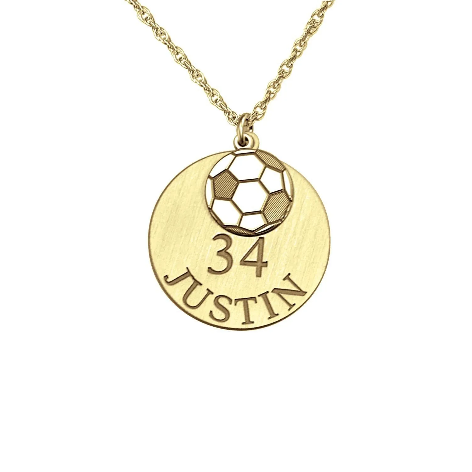 Personalized Soccer Necklace