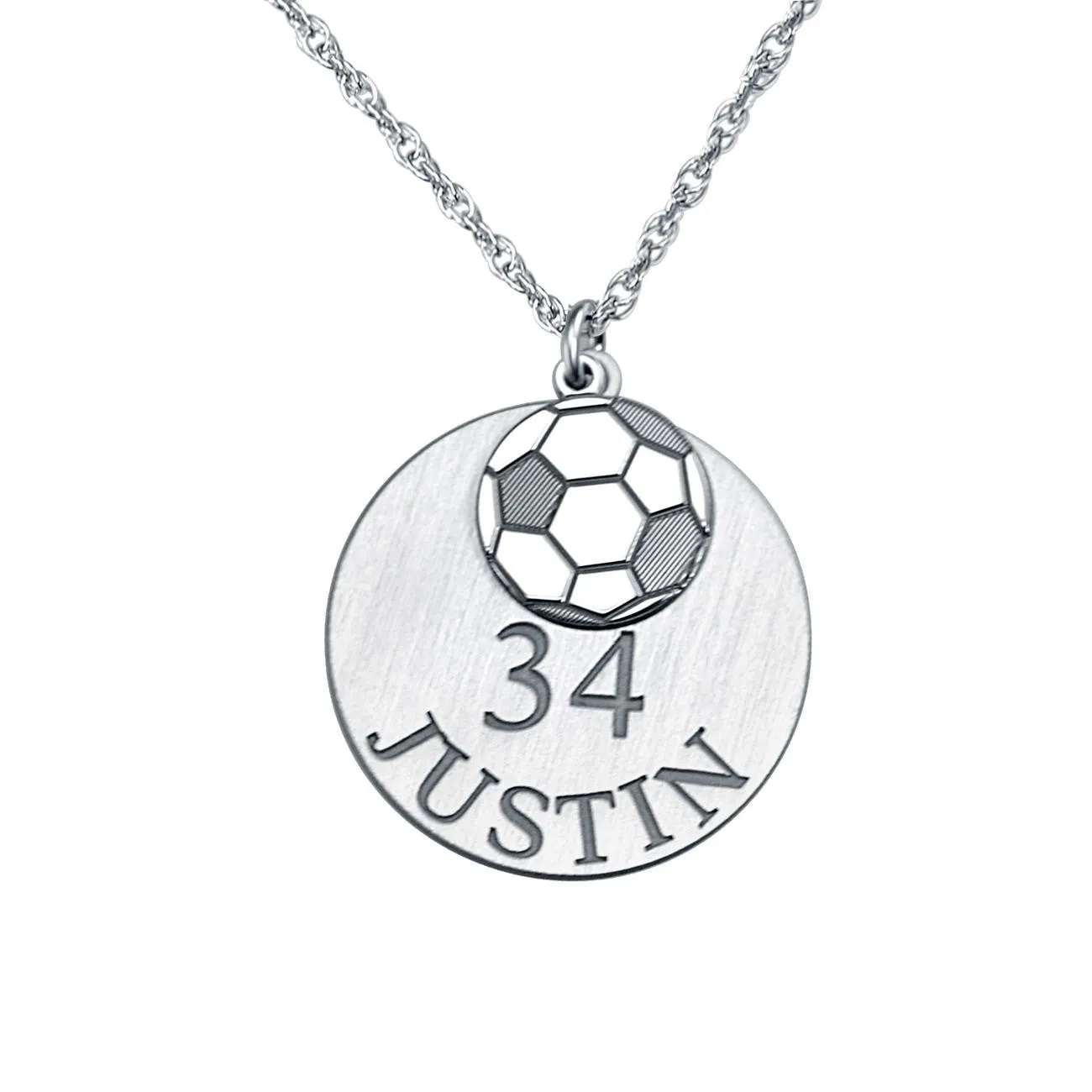 Personalized Soccer Necklace