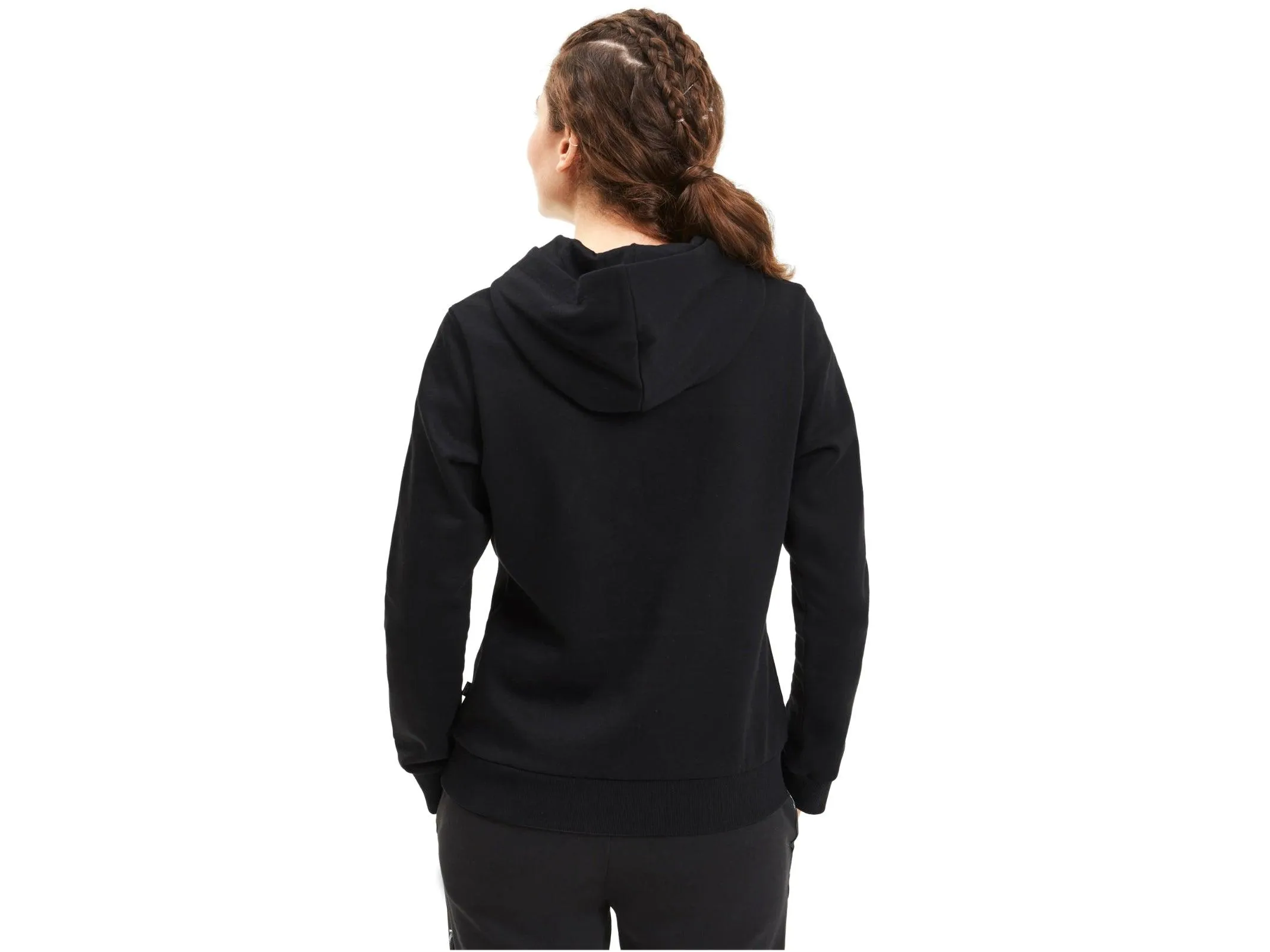 PUMA Amplified Hoodie Felpa Donna Logo Black 583615 01