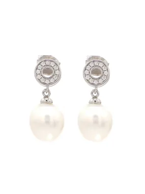 Pure Pearl Drop Earrings