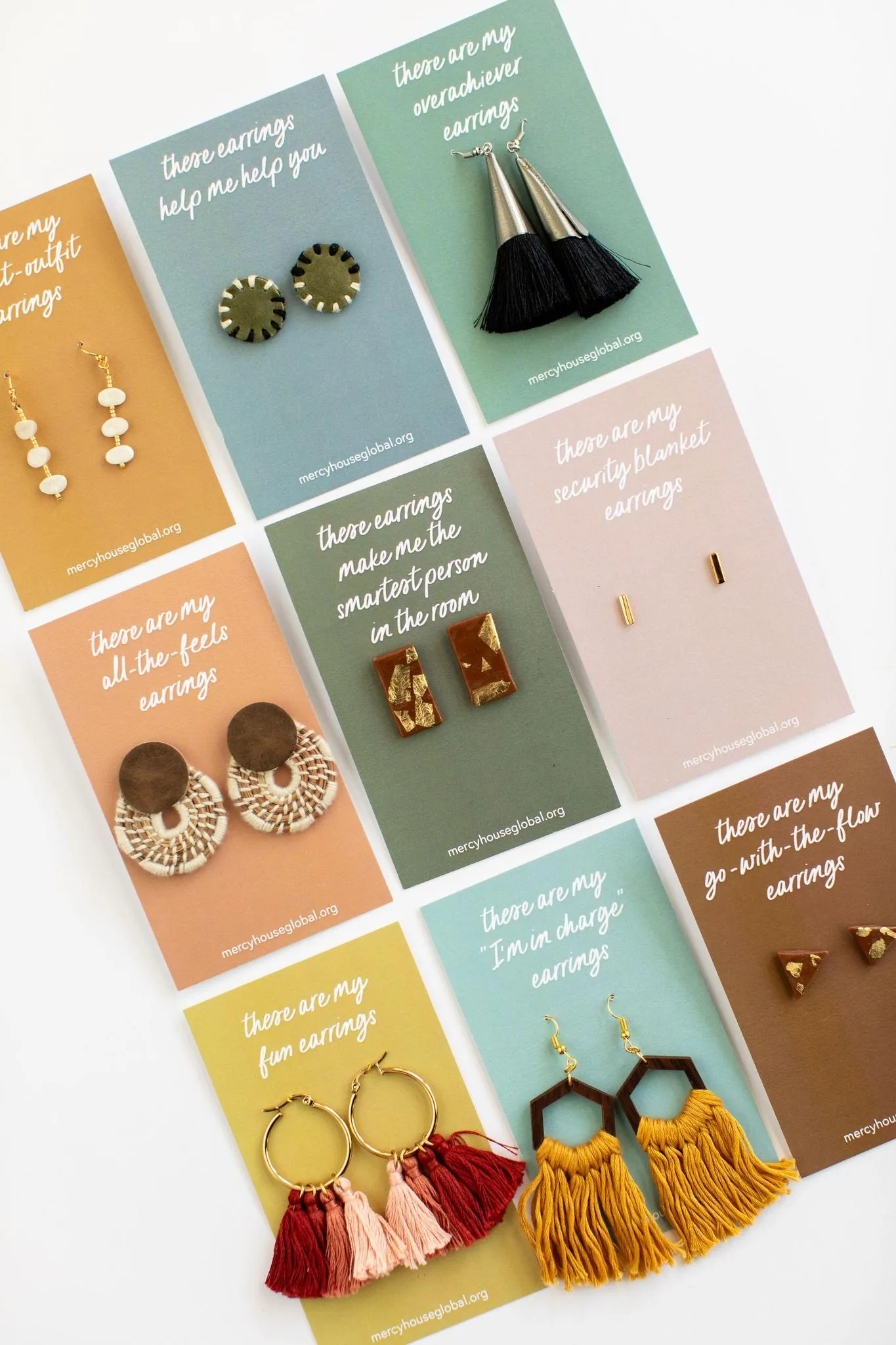 "For Every Personality" Earrings | 9 Styles