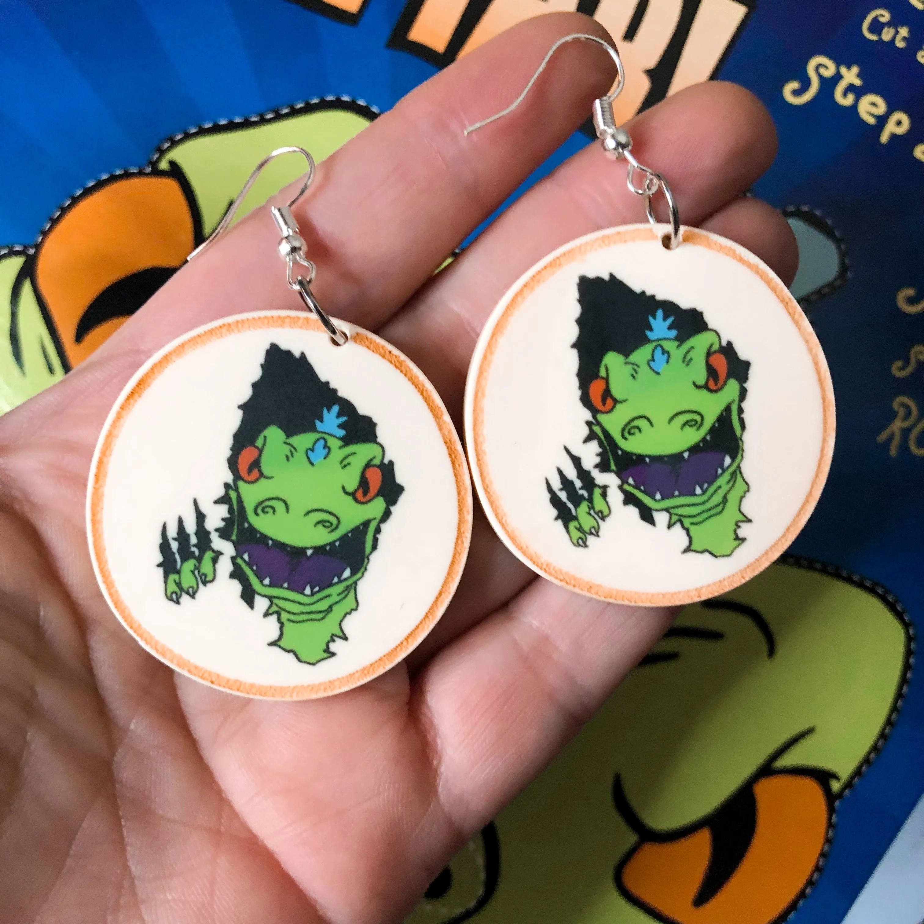 REPTAR Holiday Cookie Fishhook Dangle Earrings