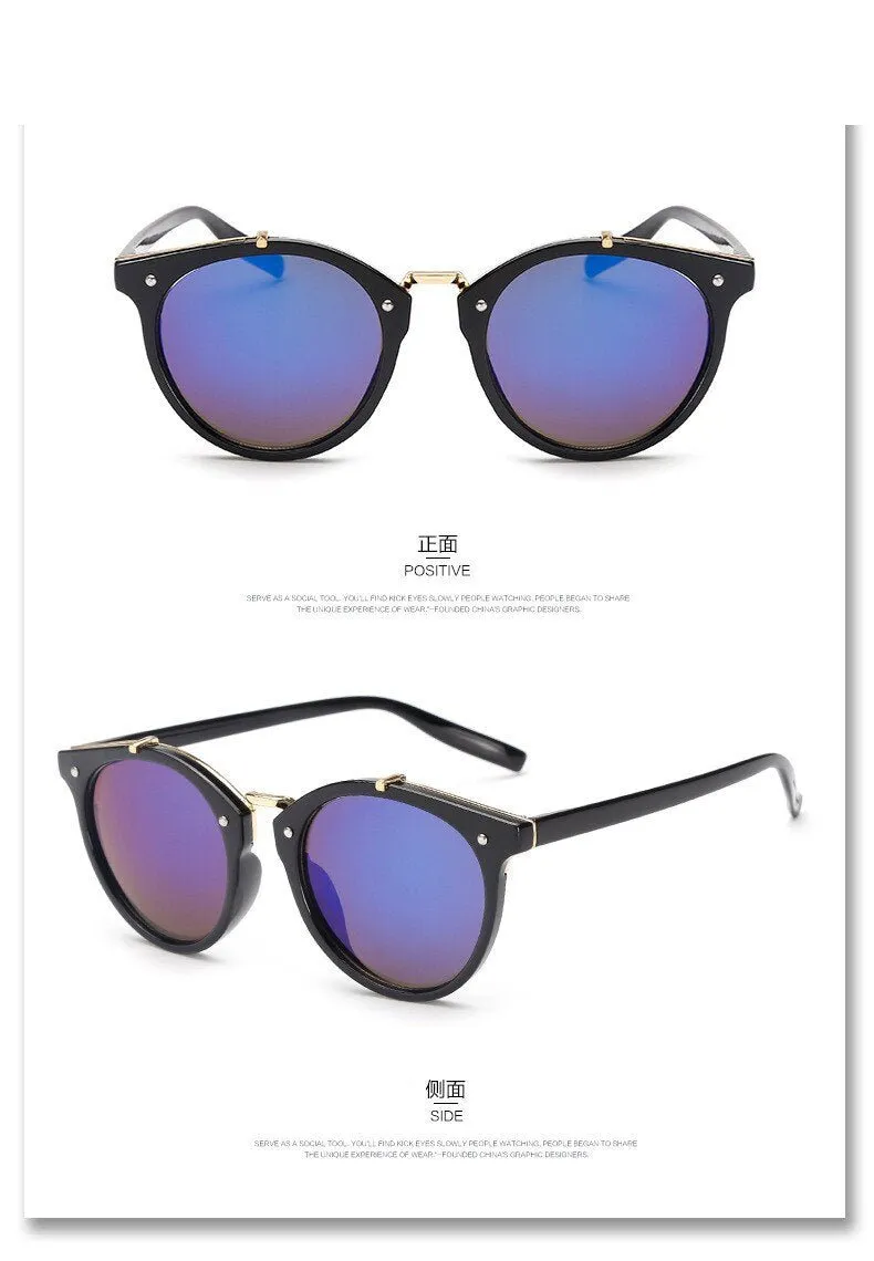 Retro Round Sunglasses