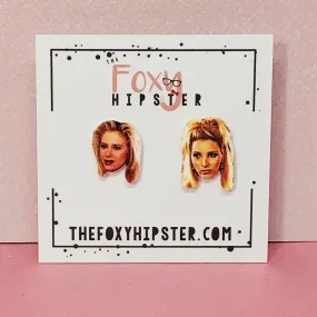 Romy and Michelle Stud Earrings