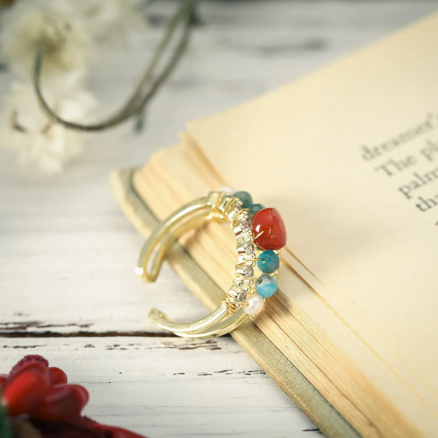 Ruby Bubble Ring