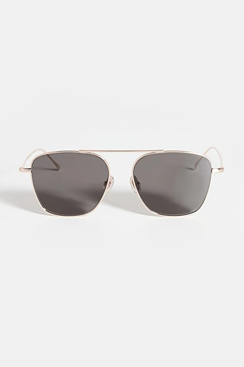 Samos - Gold w/ Grey Flat Lenses