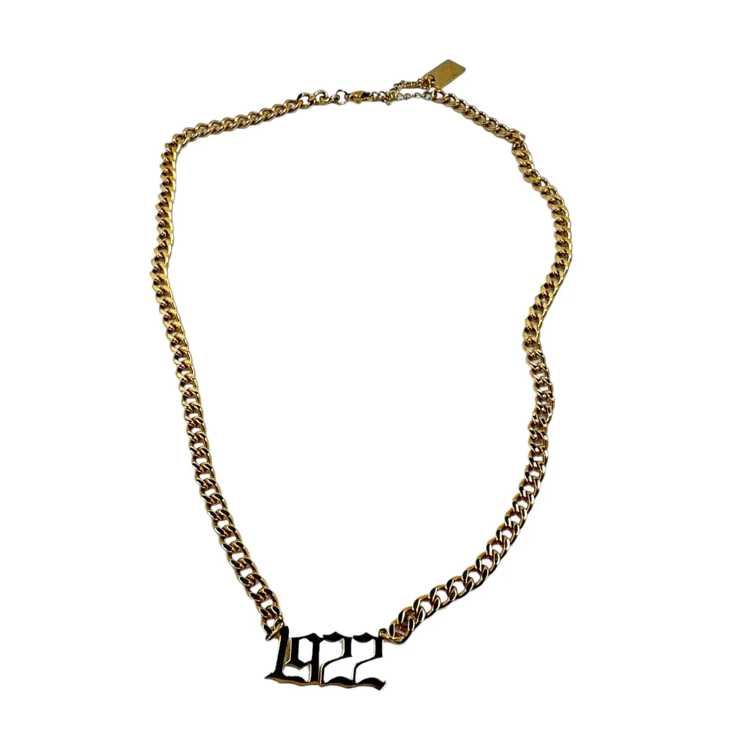 Sigma Gamma Rho 1922 Gold Number Necklace