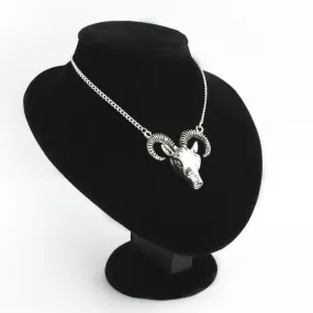 Silver Baphomet Necklace